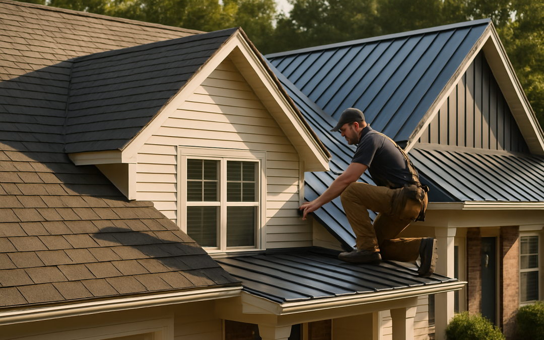 Asphalt Shingles vs. Metal Roofing: Cost, Lifespan, Maintenance & Which Is Right for Your Home?